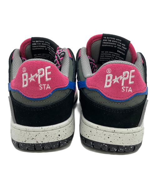 A BATHING APE（アベイシングエイプ）A BATHING APE (ア ベイシング エイプ) BAPE SK8 STA　スニーカー ピンク×ブルー サイズ:23cmの古着・服飾アイテム