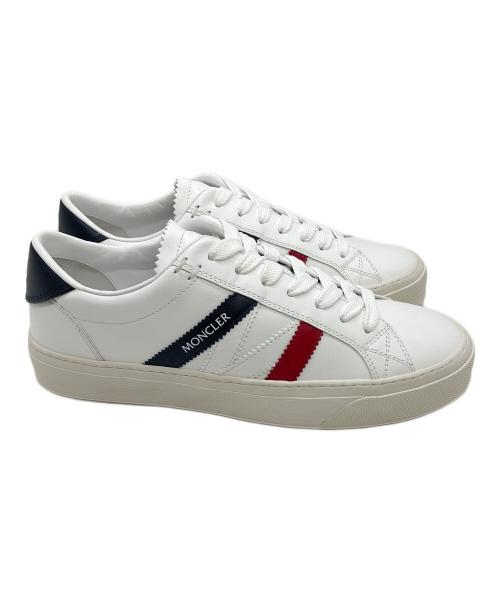 MONCLER（モンクレール）MONCLER (モンクレール) monaco 2　スニーカー ホワイト サイズ:25.5cmの古着・服飾アイテム