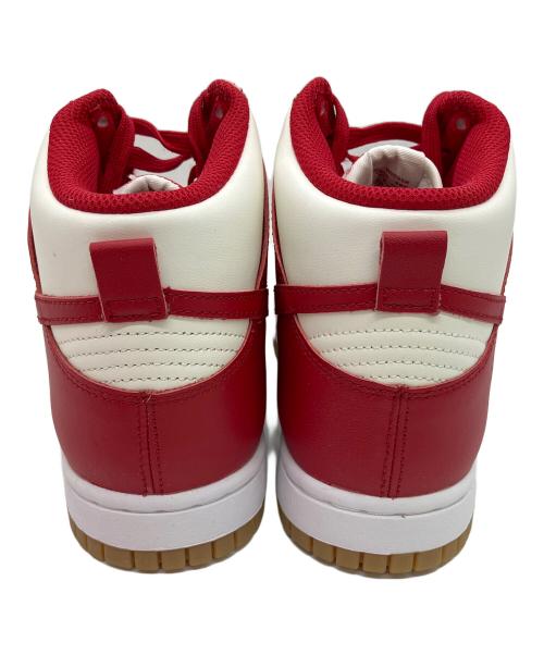 NIKE（ナイキ）NIKE (ナイキ) W NIKE DUNK HIGH ダンク　ハイカットスニーカー レッド サイズ:24cmの古着・服飾アイテム