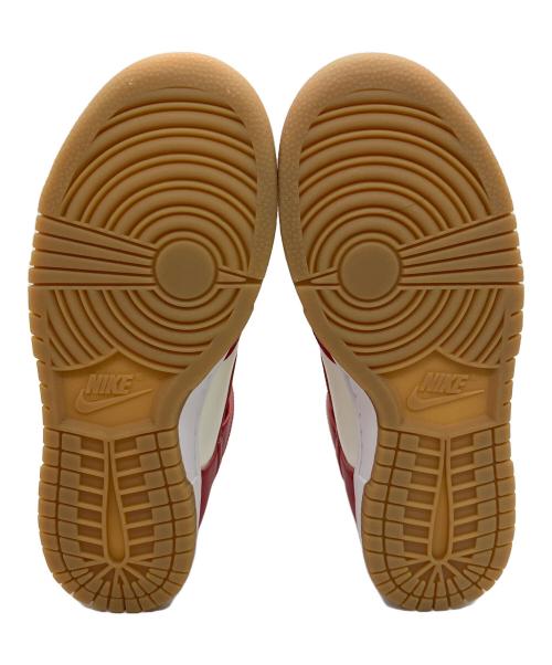 NIKE（ナイキ）NIKE (ナイキ) W NIKE DUNK HIGH ダンク　ハイカットスニーカー レッド サイズ:24cmの古着・服飾アイテム