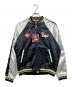A BATHING APE（ア ベイシング エイプ）の古着「CRYSTAL STONE BABY LISA SOUVENIR JACKET」｜ブラック