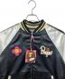 A BATHING APE (ア ベイシング エイプ) CRYSTAL STONE BABY LISA SOUVENIR JACKET ブラック サイズ:M 未使用品：45000円