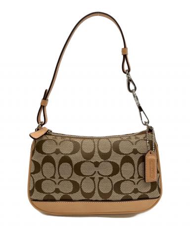 中古・古着通販】COACH (コーチ) シグネチャー ワンショルダーバッグ