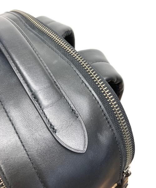 COACH（コーチ）COACH (コーチ) シグネチャー ヴァーシティ グラハム バックパック ネイビー×ブラックの古着・服飾アイテム