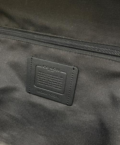 COACH（コーチ）COACH (コーチ) シグネチャー ヴァーシティ グラハム バックパック ネイビー×ブラックの古着・服飾アイテム