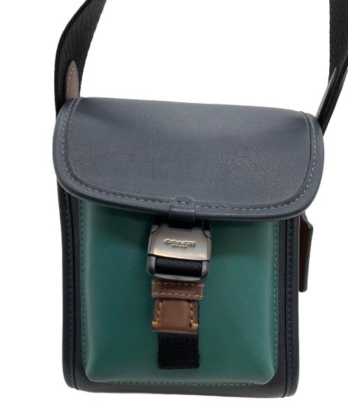 COACH（コーチ）COACH (コーチ) チャーターノース ネイビー×グリーンの古着・服飾アイテム