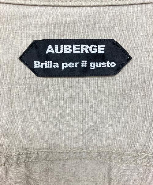 AUBERGE（オーベルジュ）AUBERGE (オーベルジュ) Brilla per il gusto (ブリッラ ペル イルグースト) 長袖シャツ ライトグレー サイズ:40の古着・服飾アイテム