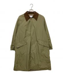Barbour（バブアー）の古着「ステンカラーコート」｜グリーン