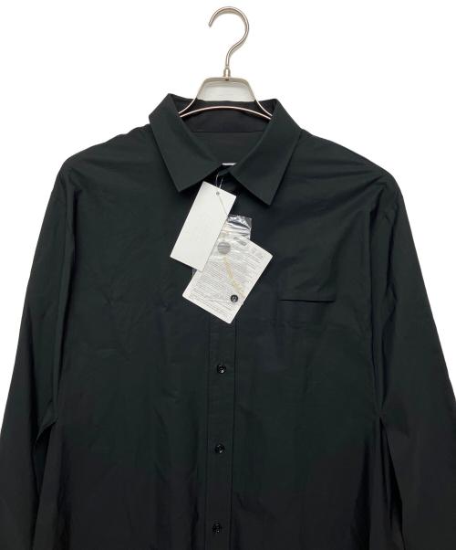Maison Margiela（メゾンマルジェラ）Maison Margiela (メゾンマルジェラ) カッティングオーバーサイズシャツ ブラック サイズ:Mの古着・服飾アイテム