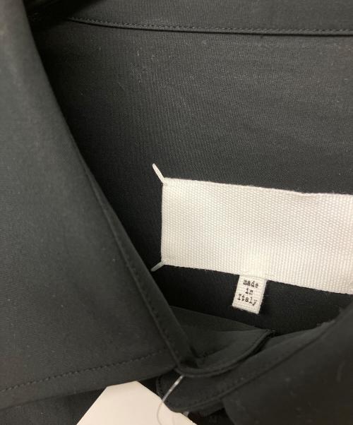 Maison Margiela（メゾンマルジェラ）Maison Margiela (メゾンマルジェラ) カッティングオーバーサイズシャツ ブラック サイズ:Mの古着・服飾アイテム