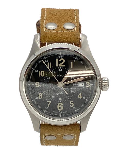 HAMILTON（ハミルトン）HAMILTON (ハミルトン) H705950 カーキフィールド ブラックの古着・服飾アイテム