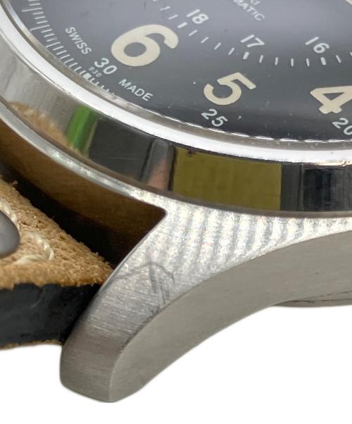 HAMILTON（ハミルトン）HAMILTON (ハミルトン) H705950 カーキフィールド ブラックの古着・服飾アイテム