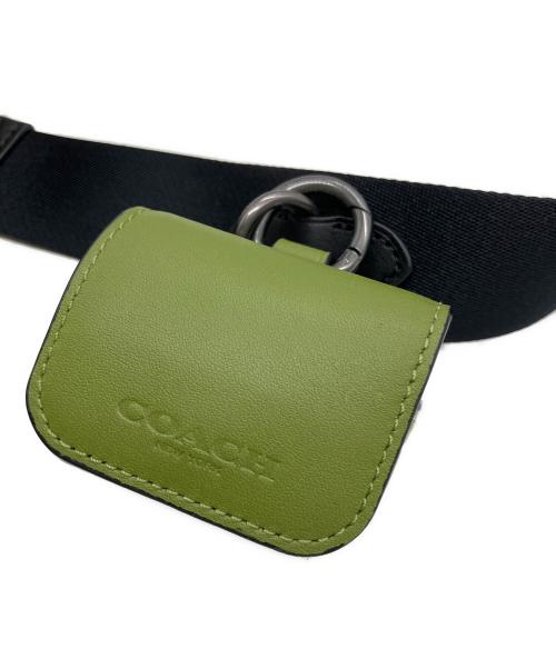 COACH（コーチ）COACH (コーチ) シグネチャー スマホショルダーバッグ オリーブの古着・服飾アイテム