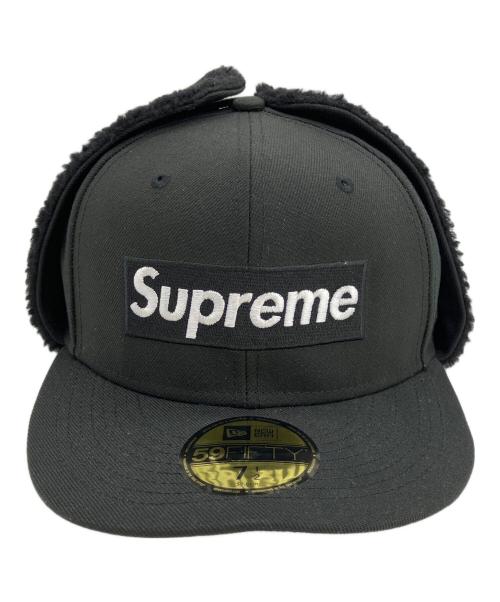 New Era（ニューエラ）New Era (ニューエラ) SUPREME (シュプリーム) キャップ 21AW ブラックの古着・服飾アイテム