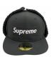 New Era (ニューエラ) SUPREME (シュプリーム) キャップ 21AW ブラック：12000円