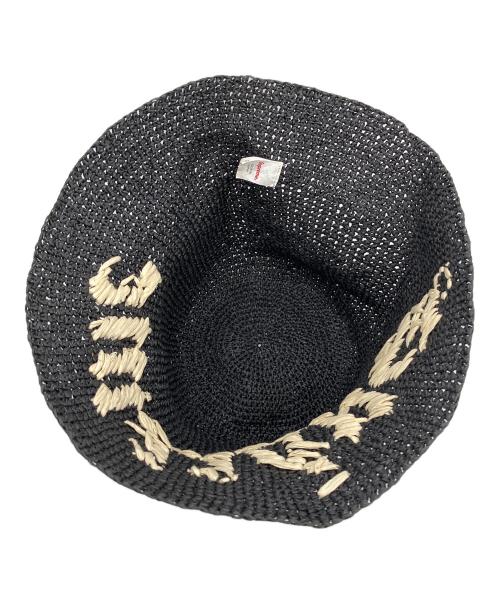 SUPREME（シュプリーム）SUPREME (シュプリーム) SUPREME OLD ENGLISH STRAW CRUSHER 23SS ブラックの古着・服飾アイテム