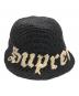 SUPREME (シュプリーム) SUPREME OLD ENGLISH STRAW CRUSHER 23SS ブラック：16000円