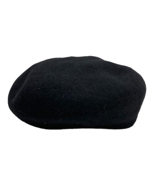 THE H.W.DOG&CO.（エイチダブリュードッグアンドコー）THE H.W.DOG&CO. (エイチダブリュードッグアンドコー) ベレー帽 ブラック サイズ:FREEの古着・服飾アイテム