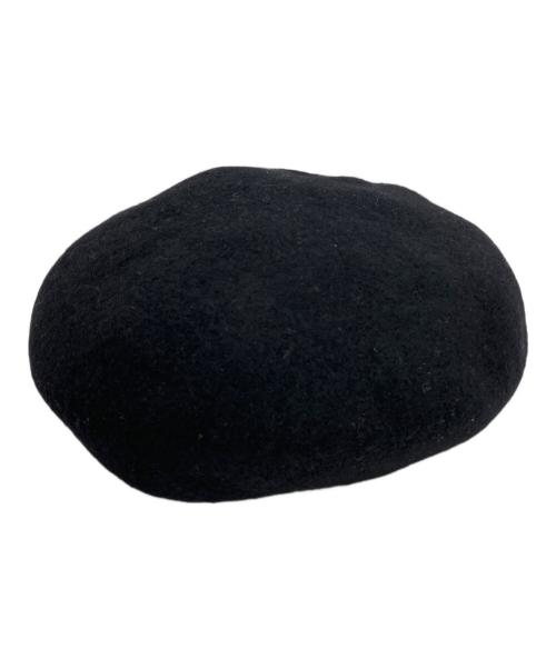 THE H.W.DOG&CO.（エイチダブリュードッグアンドコー）THE H.W.DOG&CO. (エイチダブリュードッグアンドコー) ベレー帽 ブラック サイズ:FREEの古着・服飾アイテム