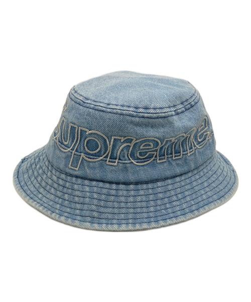 SUPREME（シュプリーム）SUPREME (シュプリーム) Outline Crusher Denim ブルーの古着・服飾アイテム