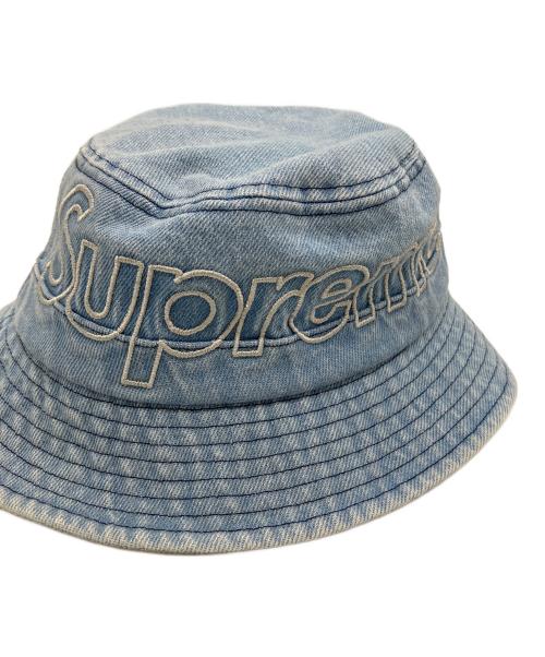 SUPREME（シュプリーム）SUPREME (シュプリーム) Outline Crusher Denim ブルーの古着・服飾アイテム