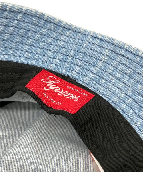 SUPREME（シュプリーム）SUPREME (シュプリーム) Outline Crusher Denim ブルーの古着・服飾アイテム