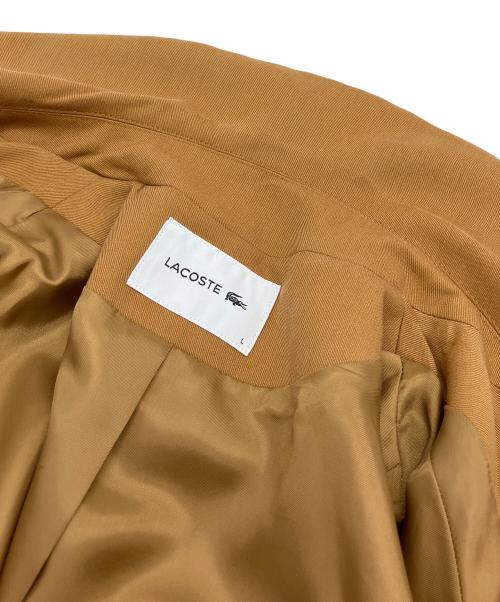 LACOSTE（ラコステ）LACOSTE (ラコステ) Pコート ブラウン サイズ:Lの古着・服飾アイテム