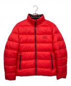 HUGOヒューゴ ボス）の古着「中綿ジャケット」｜レッド