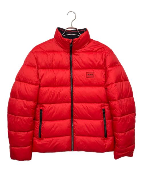 HUGO（ヒューゴ ボス）HUGO (ヒューゴ ボス) 中綿ジャケット レッド サイズ:Mの古着・服飾アイテム