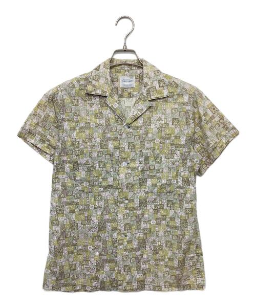 TOWN CRAFT（タウンクラフト）TOWN CRAFT (タウンクラフト) 50-60s　半袖シャツ グリーン サイズ:Sの古着・服飾アイテム