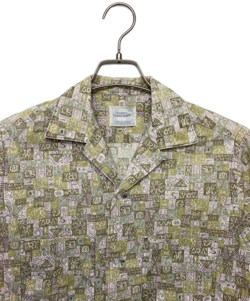 TOWN CRAFT（タウンクラフト）TOWN CRAFT (タウンクラフト) 50-60s　半袖シャツ グリーン サイズ:Sの古着・服飾アイテム
