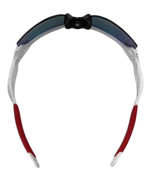 OAKLEY（オークリー）OAKLEY (オークリー) RADAR LOCK ホワイト×レッドの古着・服飾アイテム