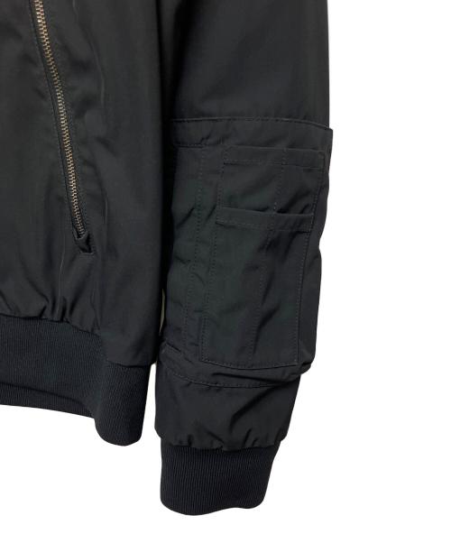 HERNO（ヘルノ）HERNO (ヘルノ) ウォーターレペレントポリエステルボマーブルゾン ブラック サイズ:44の古着・服飾アイテム