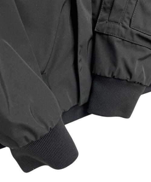 HERNO（ヘルノ）HERNO (ヘルノ) ウォーターレペレントポリエステルボマーブルゾン ブラック サイズ:44の古着・服飾アイテム