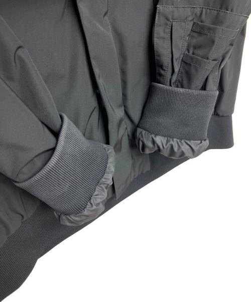 HERNO（ヘルノ）HERNO (ヘルノ) ウォーターレペレントポリエステルボマーブルゾン ブラック サイズ:44の古着・服飾アイテム