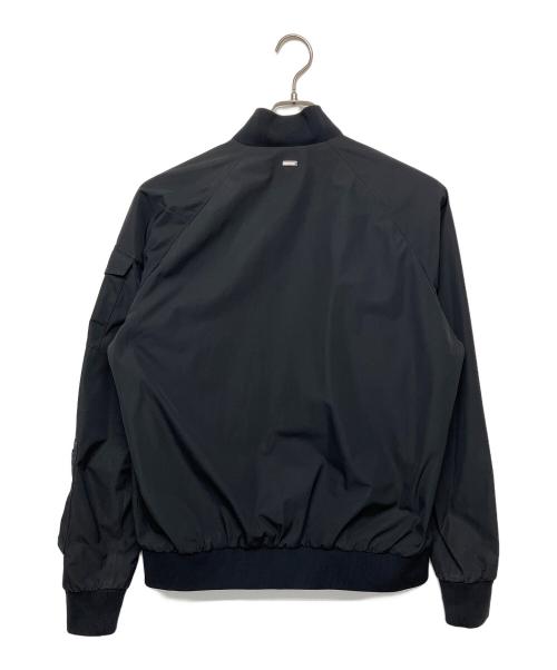 HERNO（ヘルノ）HERNO (ヘルノ) ウォーターレペレントポリエステルボマーブルゾン ブラック サイズ:44の古着・服飾アイテム