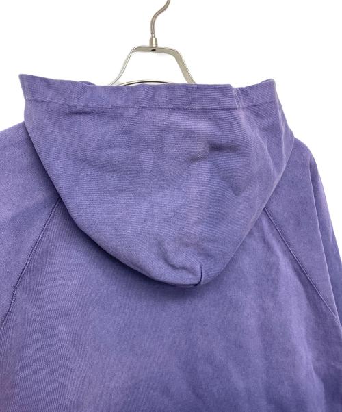 A BATHING APE（アベイシングエイプ）A BATHING APE (アベイシングエイプ) DESTROY WASHED RELAXED FIT PULLOVER HOODIE パープル サイズ:２XLの古着・服飾アイテム