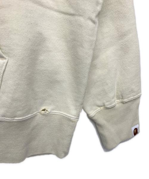 A BATHING APE（アベイシングエイプ）A BATHING APE (アベイシングエイプ) プルオーバーパーカー アイボリー サイズ:M 未使用品の古着・服飾アイテム