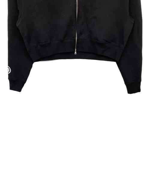 A BATHING APE（アベイシングエイプ）A BATHING APE (アベイシングエイプ) SHARK CROPPED FULL ZIP HOODIE ブラック サイズ:M 未使用品の古着・服飾アイテム