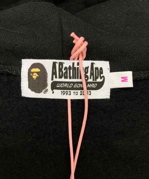 A BATHING APE（アベイシングエイプ）A BATHING APE (アベイシングエイプ) SHARK CROPPED FULL ZIP HOODIE ブラック サイズ:M 未使用品の古着・服飾アイテム