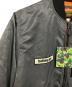 中古・古着 A BATHING APE (アベイシングエイプ) MULTI PATCH BOMBER JACKET ブラック サイズ:M 未使用品：36000円
