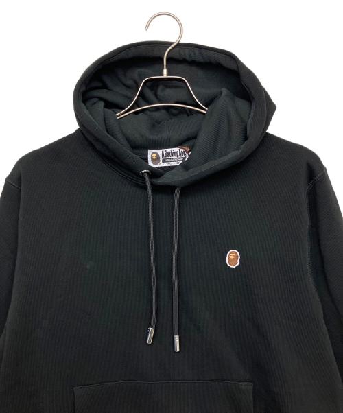 A BATHING APE（アベイシングエイプ）A BATHING APE (アベイシングエイプ) ONE POINT REGULAR FIT CREWNECK SWEATSHIRT ブラック サイズ:Lの古着・服飾アイテム