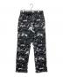 A BATHING APE（アベイシングエイプ）の古着「MULTI PIXEL CAMO WIDE LEG SWEAT PATNS」｜ブラック