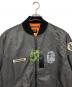A BATHING APE (アベイシングエイプ) MULTI PATCH BOMBER JACKET ブラック サイズ:2XL 未使用品：36000円