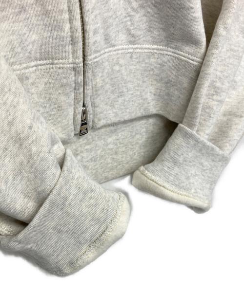 A BATHING APE（アベイシングエイプ）A BATHING APE (アベイシングエイプ) APE HEAD ONE POINT CROPPED ZIP HOODIE グレー サイズ:M 未使用品の古着・服飾アイテム