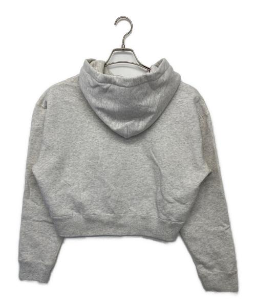 A BATHING APE（アベイシングエイプ）A BATHING APE (アベイシングエイプ) APE HEAD ONE POINT CROPPED ZIP HOODIE グレー サイズ:M 未使用品の古着・服飾アイテム