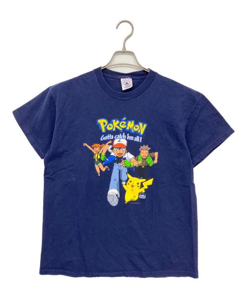 DELTA（デルタ）DELTA (デルタ) ポケットモンスター 1999　アニメTシャツ ネイビー サイズ:XLの古着・服飾アイテム