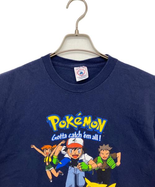 DELTA（デルタ）DELTA (デルタ) ポケットモンスター 1999　アニメTシャツ ネイビー サイズ:XLの古着・服飾アイテム