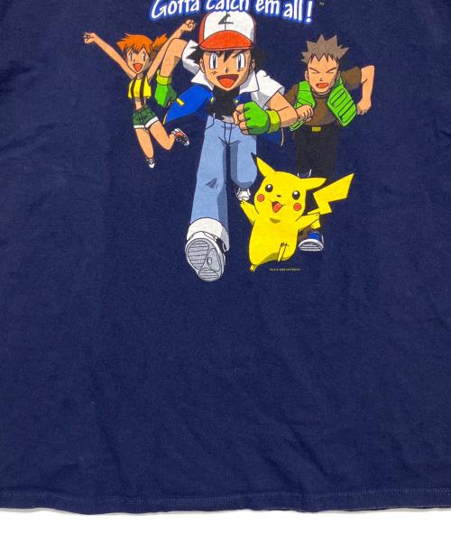 DELTA（デルタ）DELTA (デルタ) ポケットモンスター 1999　アニメTシャツ ネイビー サイズ:XLの古着・服飾アイテム
