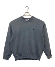 A BATHING APE（アベイシングエイプ）の古着「クルーネックスウェット」｜グレー